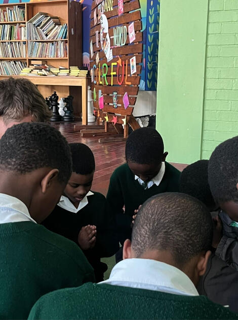 School boys in Africa